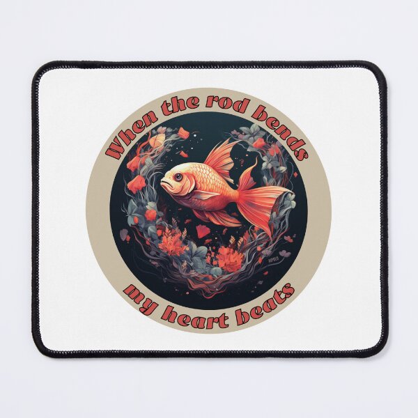 Item preview, When the Rod Bends my Heart Beats designed and sold by aipolohu.