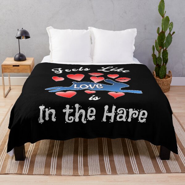 Item preview, Feels like Love is in the Hare, White letters designed and sold by AychtuoImages.