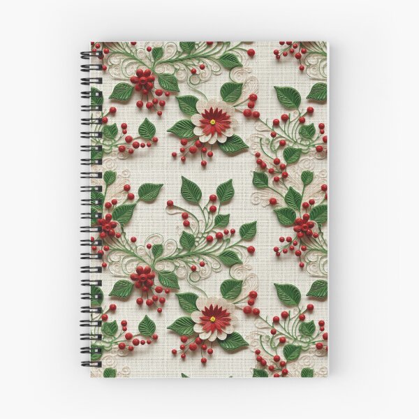 Item preview, Christmas Xmas Fake Embroidery 3D Effect Pattern No 16 designed and sold by Atomura.
