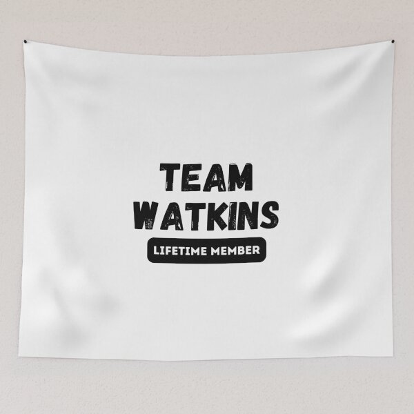 Item preview, Team WATKINS Lifetime member family gift designed and sold by IssaraStudio.