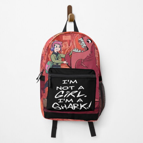Item preview, Ramona Flower x Nimona - Not a Girl, i'm a Shark! designed and sold by COSTFEIT.