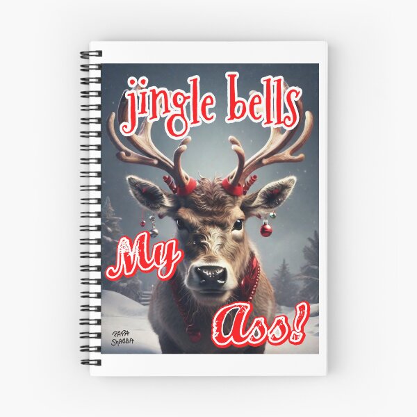 Item preview, Jingle Bells; My Ass; Christmas;  designed and sold by StickerApe.