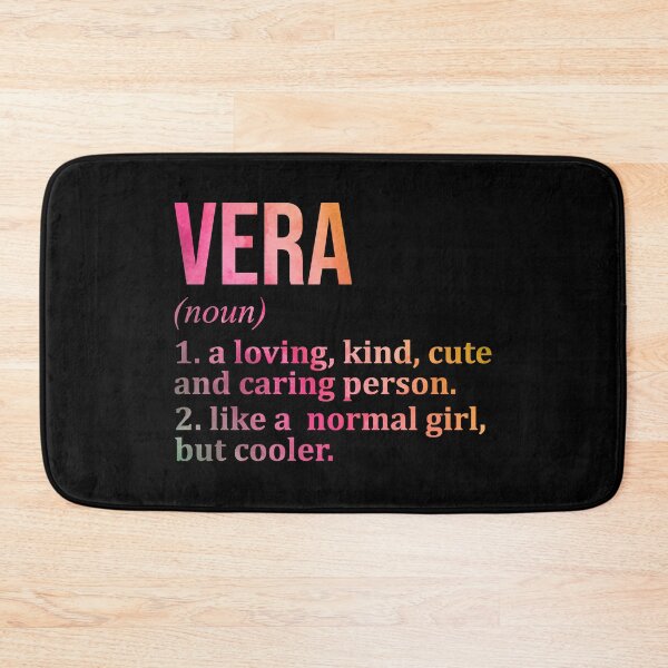 Item preview, Vera Name Definition in Watercolor designed and sold by XCIV.