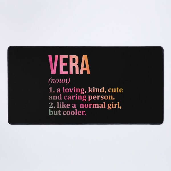 Item preview, Vera Name Definition in Watercolor designed and sold by XCIV.