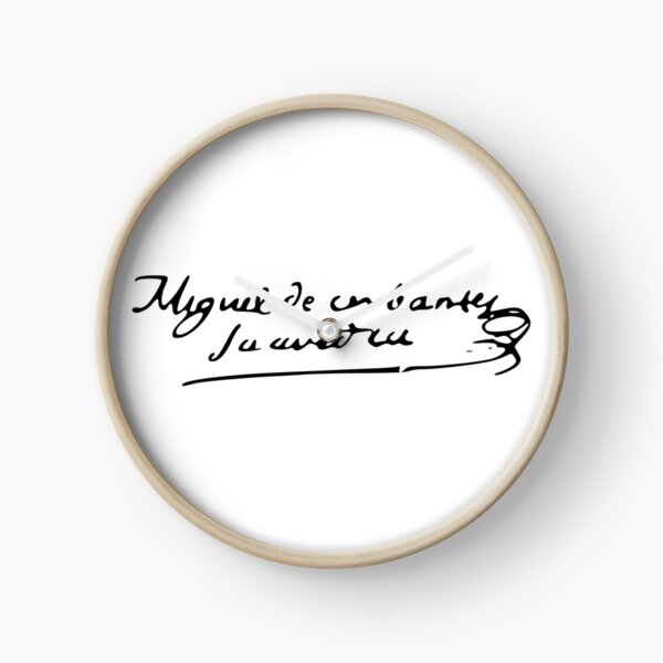 Firma Cervantes Reloj