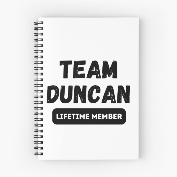 Item preview, Team DUNCAN Lifetime member family gift designed and sold by IssaraStudio.