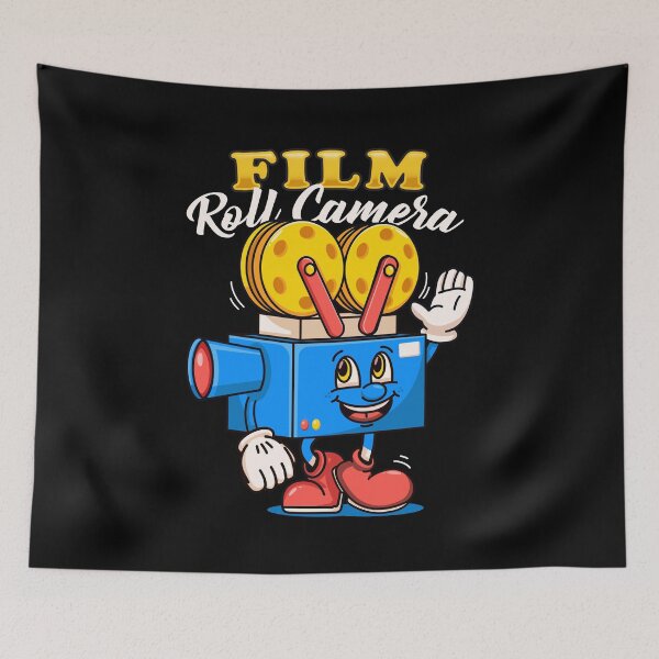 Item preview, Film Roll Camera, cute character mascot film roll camera designed and sold by Kevyn Adha.