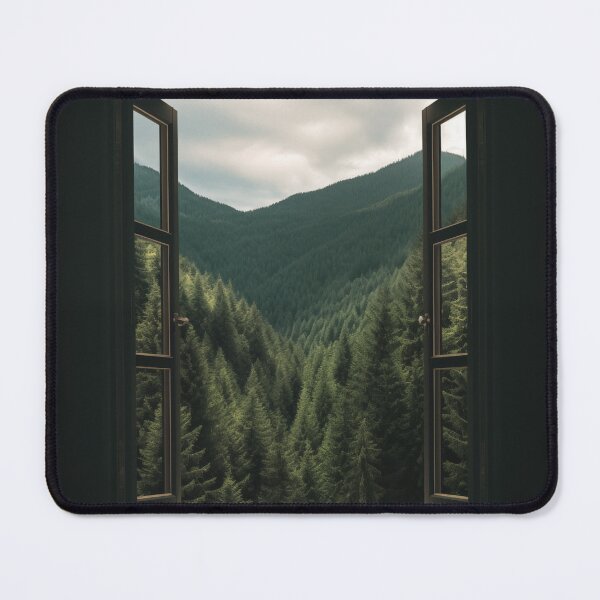 Item preview, Windows to the World: Alpine forest designed and sold by DronzaX.