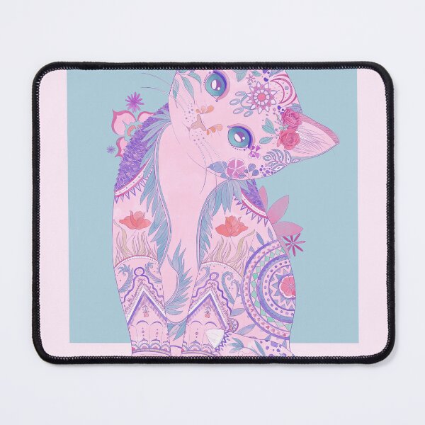 Item preview, Cat with ornaments designed and sold by FinnikArt.
