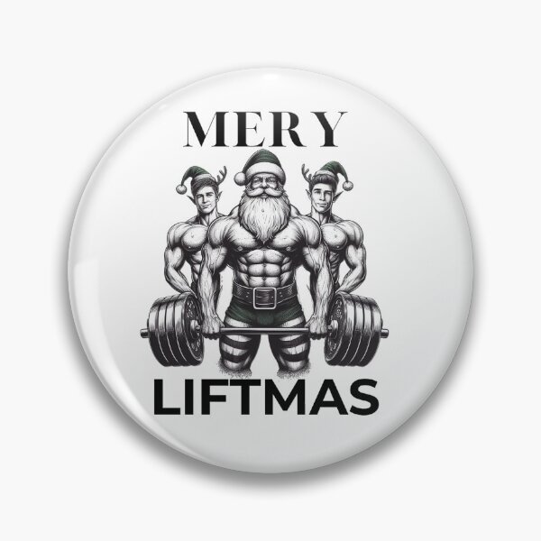 Item preview, Merry Liftmas - Fitness Lover Christmas Gift designed and sold by GalaxyGraffiti.