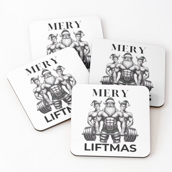 Item preview, Merry Liftmas - Fitness Lover Christmas Gift designed and sold by GalaxyGraffiti.