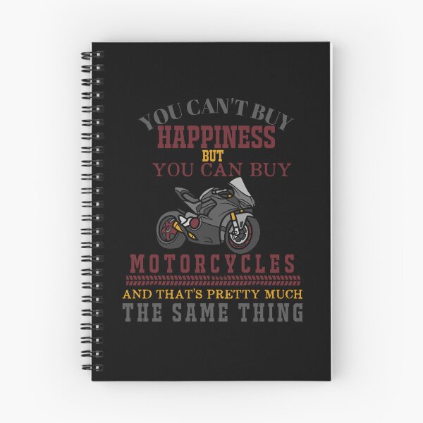 Item preview, Living That Motorcycle Life: You Can't Buy Happiness But You Can Buy Motorcycles And That's Pretty Much The Same Thing designed and sold by EmiAndMike.