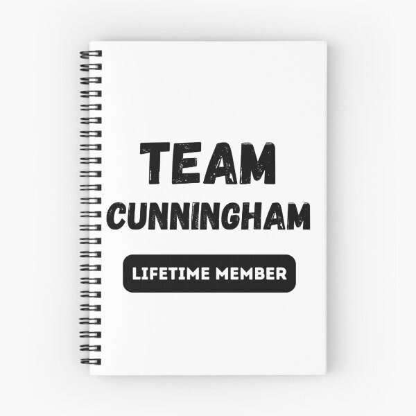 Item preview, Team CUNNINGHAM Lifetime member family gift designed and sold by IssaraStudio.