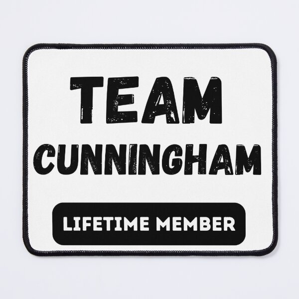 Item preview, Team CUNNINGHAM Lifetime member family gift designed and sold by IssaraStudio.