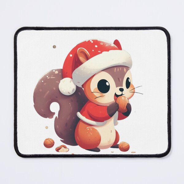 Item preview, christmas squirrel designed and sold by Animalia-.
