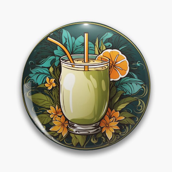 Item preview, Vacation Drink With Coconut and Orange on a Beach in Hawaii designed and sold by NautiChic.