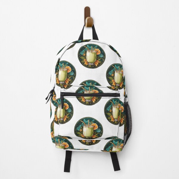 Item preview, Vacation Drink With Coconut and Orange on a Beach in Hawaii designed and sold by NautiChic.