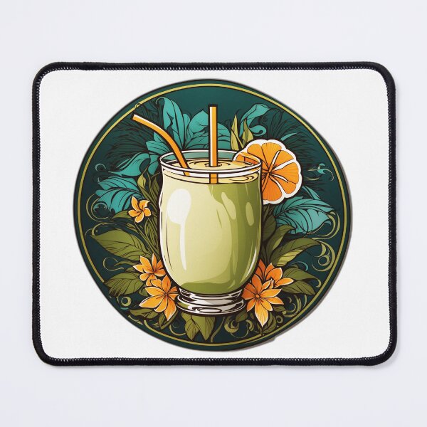 Item preview, Vacation Drink With Coconut and Orange on a Beach in Hawaii designed and sold by NautiChic.