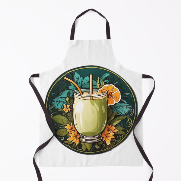Item preview, Vacation Drink With Coconut and Orange on a Beach in Hawaii designed and sold by NautiChic.