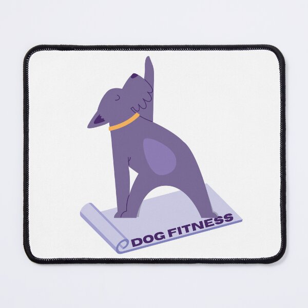 Item preview, Dog sports - Dog fitness, purple cartoon dog designed and sold by Bielany.