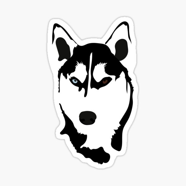 Siberian Husky Sticker