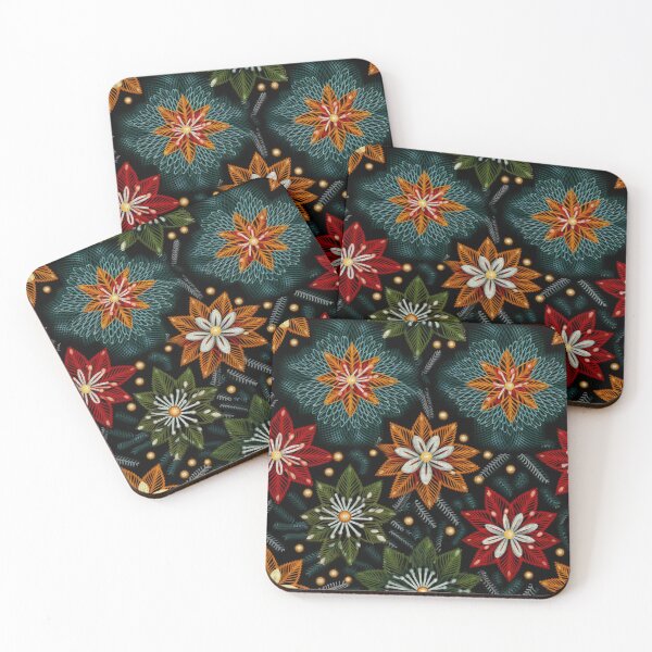 Item preview, Christmas Xmas Fake Embroidery 3D Effect Pattern No 22 designed and sold by Atomura.