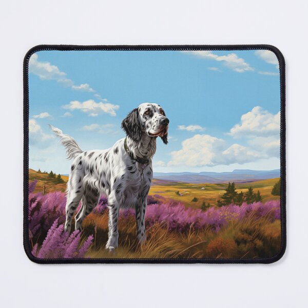 Item preview, English Setter on the moor 1 designed and sold by PetsArt.