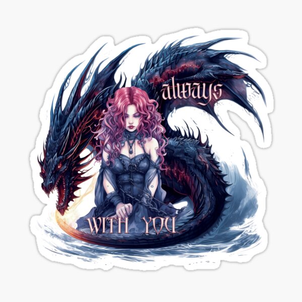 Dragon protection Sticker