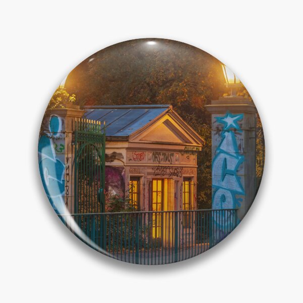 Item preview, Historic gatehouse in the Bremen ramparts in autumn at dusk designed and sold by Torsten  Krüger.