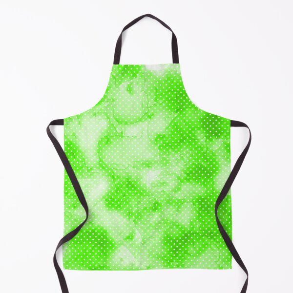 Item preview, Polka Dot. Watercolor fantasy in intense colors,white and deep light green. designed and sold by My-fake-places.