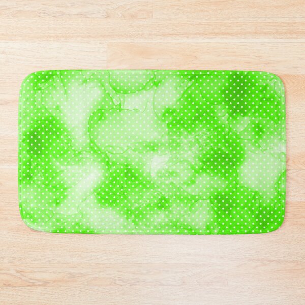 Item preview, Polka Dot. Watercolor fantasy in intense colors,white and deep light green. designed and sold by My-fake-places.