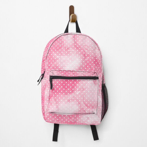 Item preview, Polka Dot. Watercolor fantasy in intense colors, white and peach pink. designed and sold by My-fake-places.