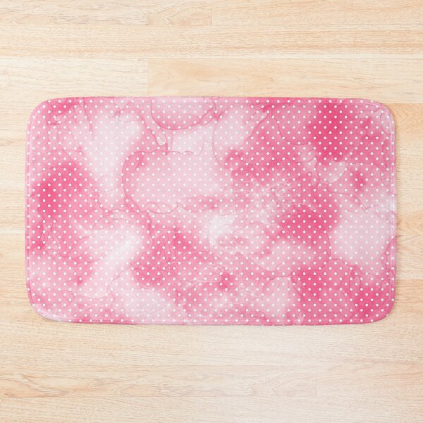 Item preview, Polka Dot. Watercolor fantasy in intense colors, white and peach pink. designed and sold by My-fake-places.