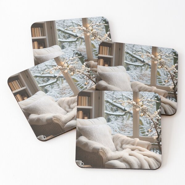 Item preview, Cozy Winter Evening by the Fireplace designed and sold by FireScreen.