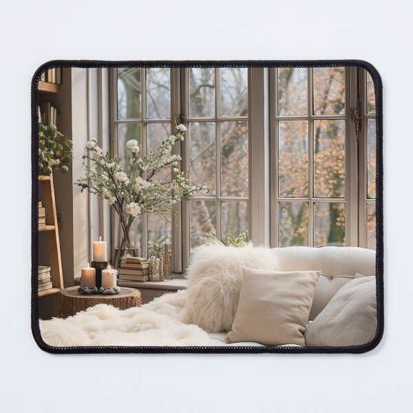 Item preview, Cozy Winter Evening by the Fireplace designed and sold by FireScreen.