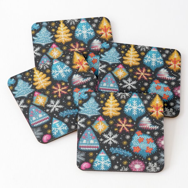 Item preview, Christmas Xmas Fake Embroidery 3D Effect Pattern No 26 designed and sold by Atomura.