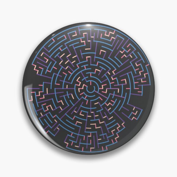 Item preview, Circular Colourful Maze designed and sold by rachelo3.