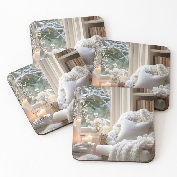 Item preview, Cozy Winter Evening by the Fireplace designed and sold by FireScreen.
