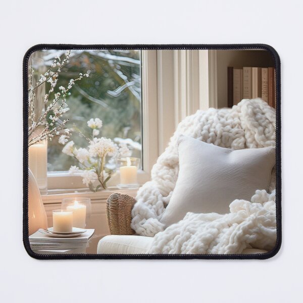 Item preview, Cozy Winter Evening by the Fireplace designed and sold by FireScreen.