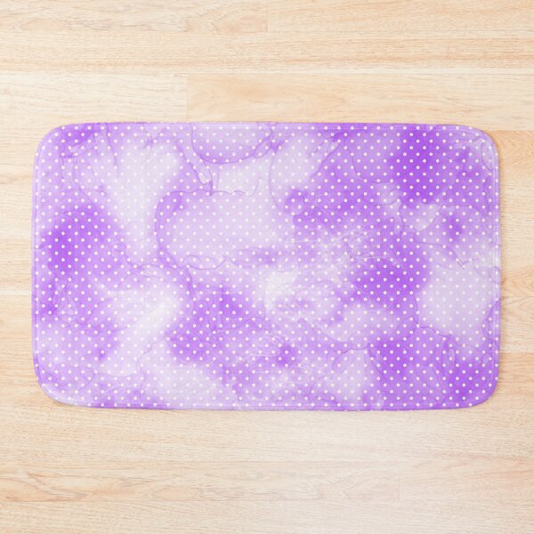 Item preview, Polka Dot. Watercolor fantasy in intense colors /1 white and purple. designed and sold by My-fake-places.