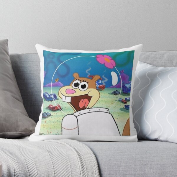 sandy cheeks body pillow