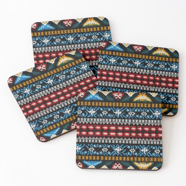 Item preview, Christmas Xmas Fake Embroidery 3D Effect Pattern No 28 designed and sold by Atomura.