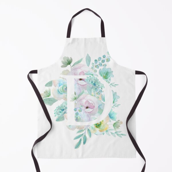 Artikelvorschau, Botanisches Alphabet D grüne und violette Blüten entworfen und verkauft von ColorandColor.
