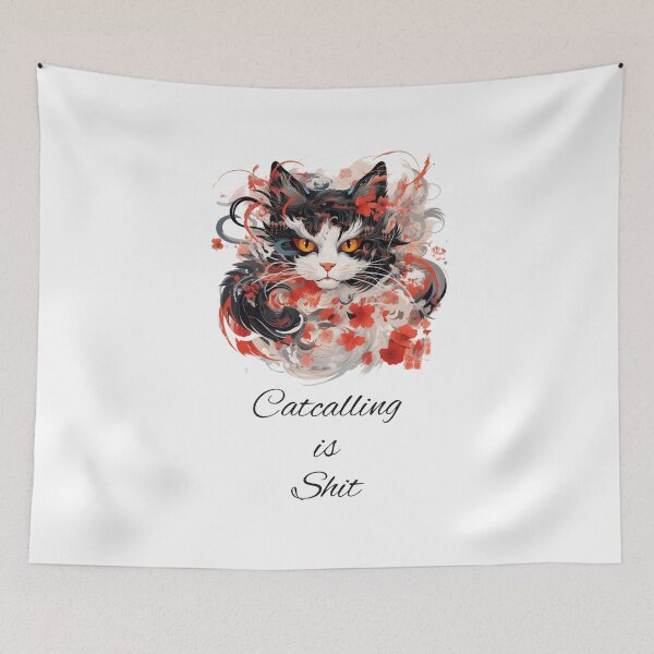 Item preview, Cats Against Cat calls Cats against cat calling is shit designed and sold by Samanthi007.