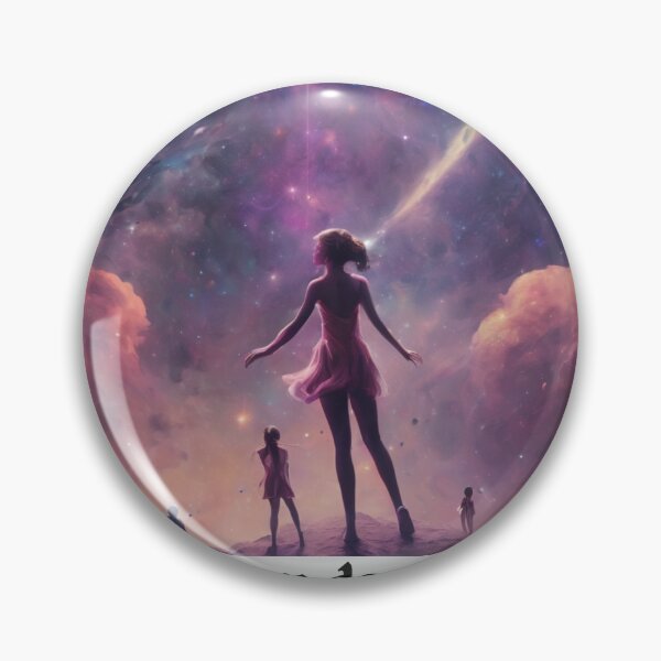 Item preview, Stellar Serenade - Tiny Dancers Painting the Galaxy with Light designed and sold by Ashish66K.