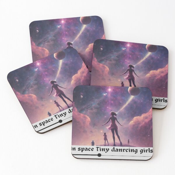 Item preview, Stellar Serenade - Tiny Dancers Painting the Galaxy with Light designed and sold by Ashish66K.