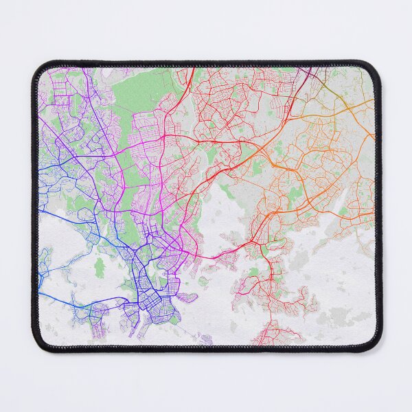 Item preview, Helsinki City Map of Finland - Colorful designed and sold by deMAP.