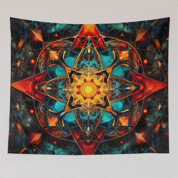 Item preview, Kaleidoscopic Pattern designed and sold by Myra365Art.