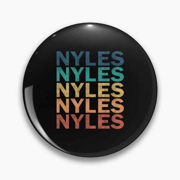 Item preview, Nyles Name - Nyles Vintage Retro Proud Name designed and sold by LeonorBialasz.