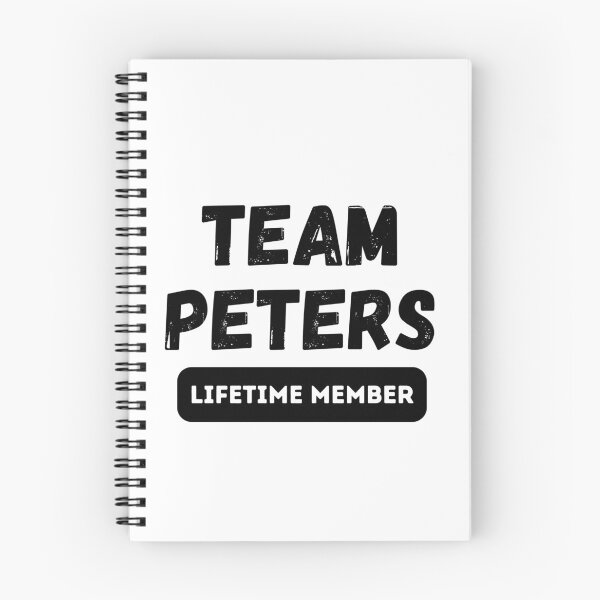 Item preview, Team PETERS Lifetime member family gift designed and sold by IssaraStudio.
